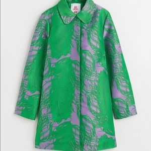 Apfel x H&M Jacquard-Weave Coat Size M